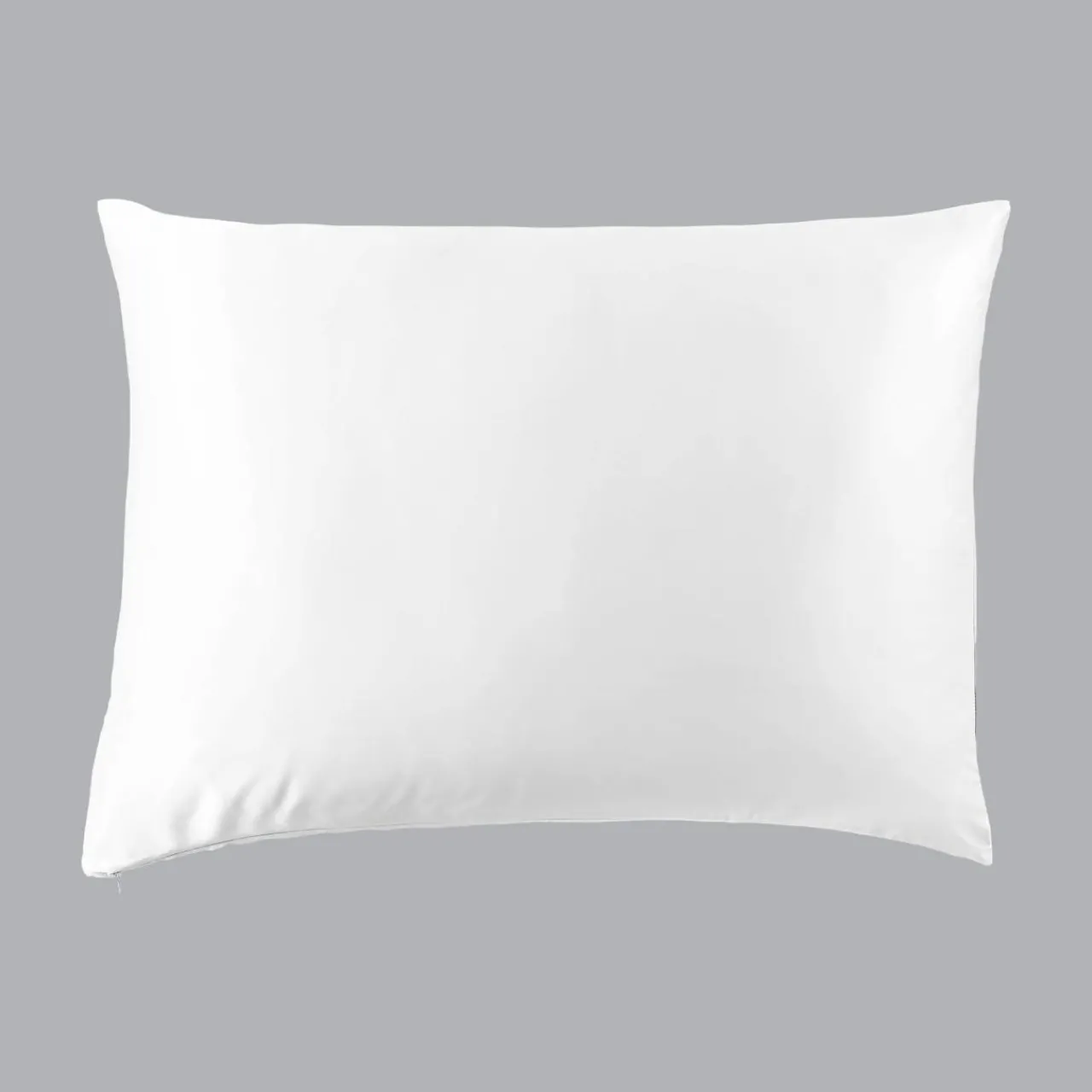 Taie D'Oreiller, Traversin|EMINZA Taie d'oreiller rectangulaire soie de mûrier (50 x 70 cm) Mizuki he Blanc