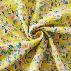 Taie D'Oreiller, Traversin|EMINZA Taie d'oreiller rectangulaire gaze de coton (50 x 70 cm) Abigaël Jaune