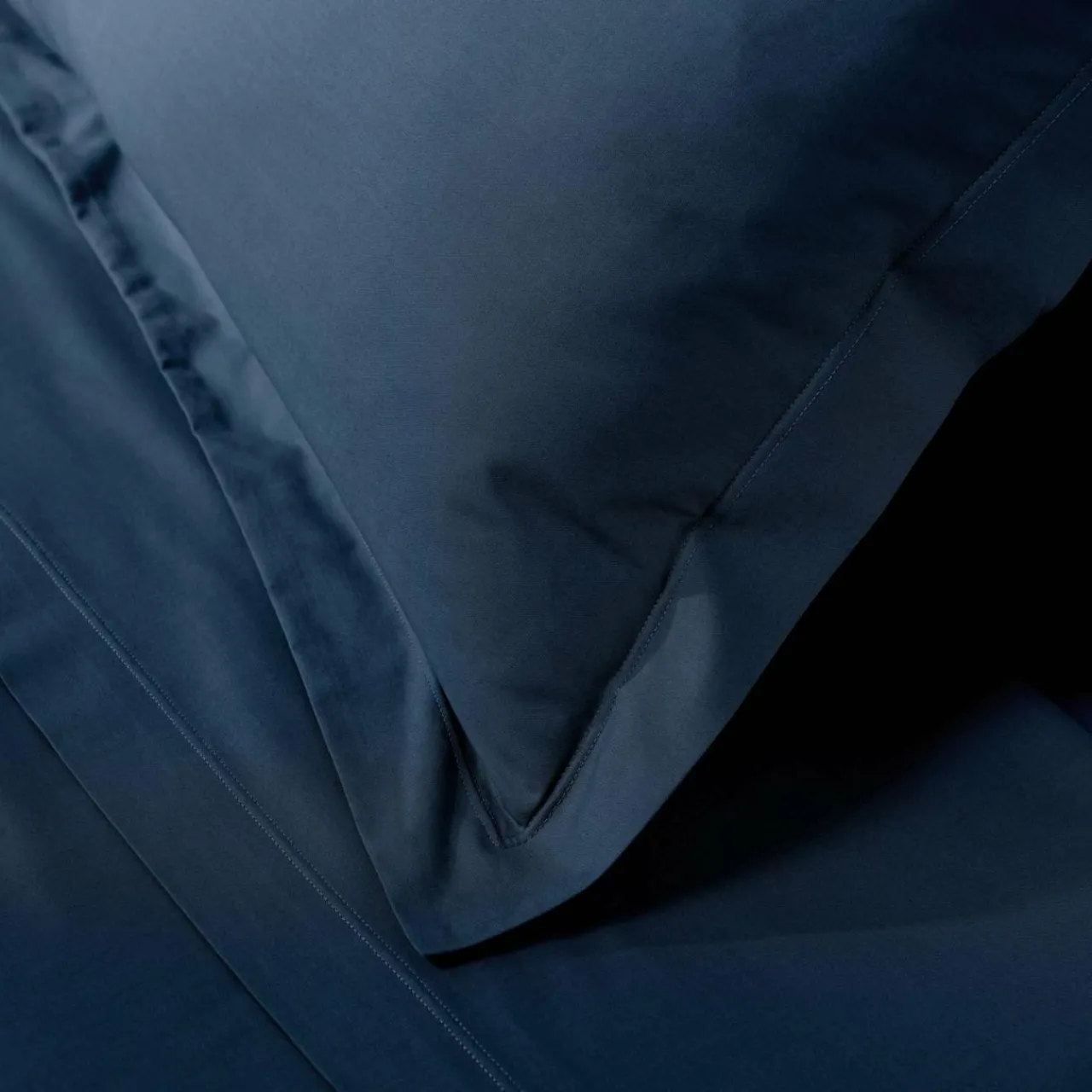 Taie D'Oreiller, Traversin|DOUCEUR D'INTERIEUR Taie d'oreiller rectangulaire coton bio (50 x 70 cm) Biolina Bleu nuit