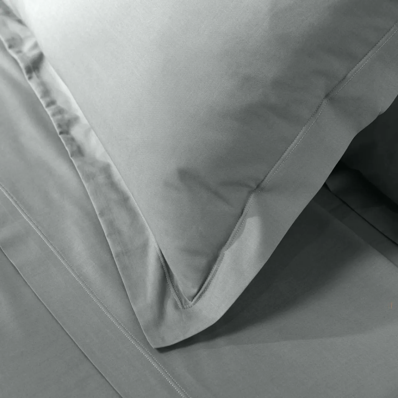 Taie D'Oreiller, Traversin|DOUCEUR D'INTERIEUR Taie d'oreiller rectangulaire coton bio (50 x 70 cm) Biolina Gris