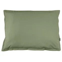 Taie D'Oreiller, Traversin|EMINZA Taie d'oreiller rectangulaire percale de coton (50 x 70 cm) Cali Vert romarin