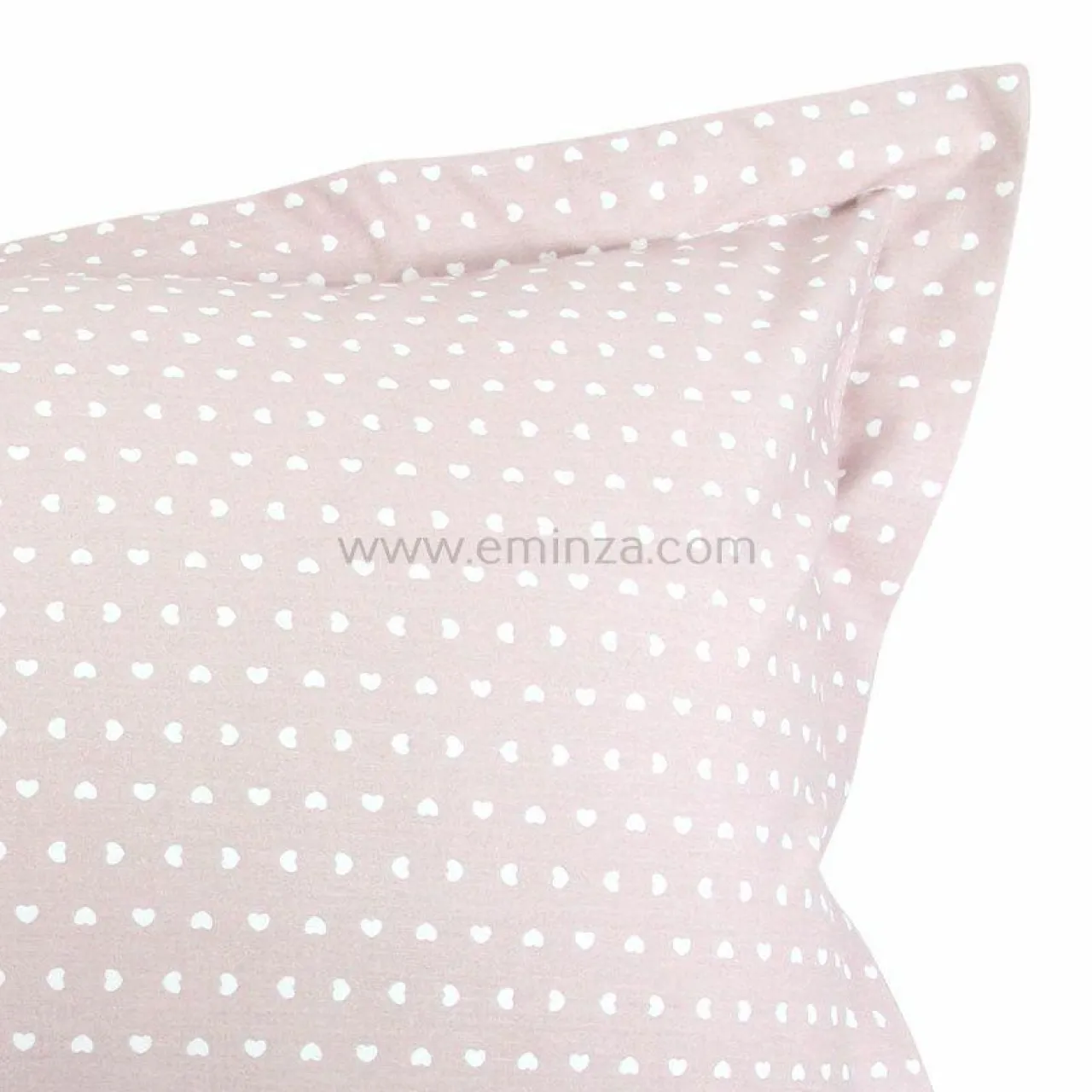 Taie D'Oreiller, Traversin|TRADI LINGE Taie d'oreiller rectangulaire coton Glamour Rose