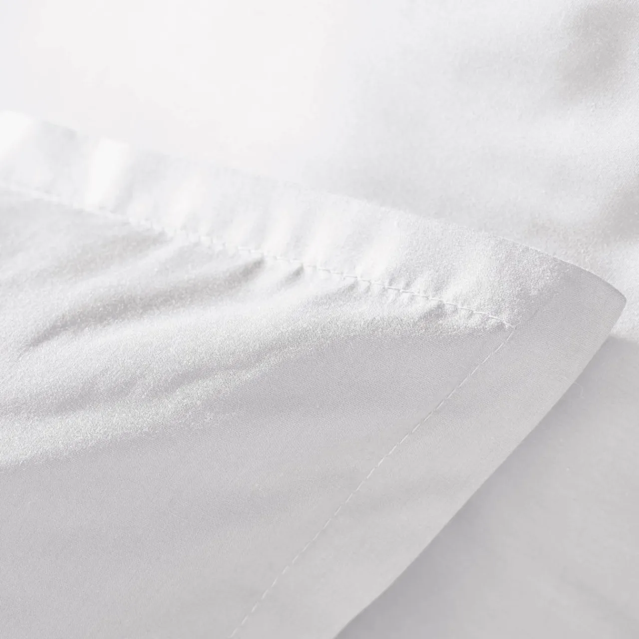 Taie D'Oreiller, Traversin|EMINZA Taie d'oreiller rectangulaire percale de coton (50 x 70 cm) Cali Blanc