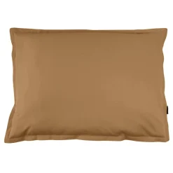 Taie D'Oreiller, Traversin|EMINZA Taie d'oreiller rectangulaire percale de coton (50 x 80 cm) Cali Camel