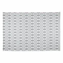 Tapis De Chambre/Salon|LOVELY CASA Tapis (170 cm) Calixte Gris