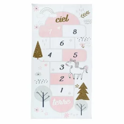 Tapis Enfant|Tapis Enfant|HOME DECO KIDS Tapis (140 cm) Marelle Rose