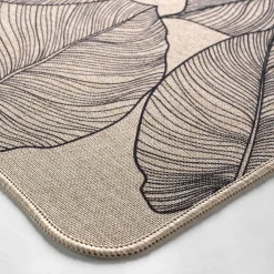 Tapis Multi-Usage|DOUCEUR D'INTERIEUR Tapis antidérapant (45 x 75 cm) Jade Beige