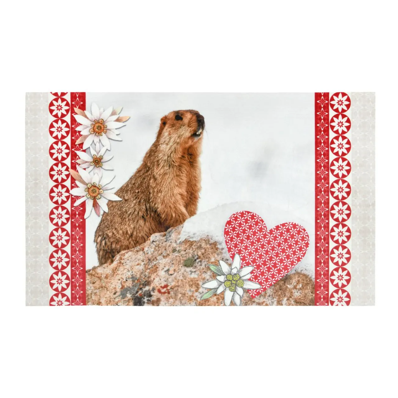 Tapis Multi-Usage|STOF Tapis antidérapant (45 x 75 cm) Beaufort Multicolore