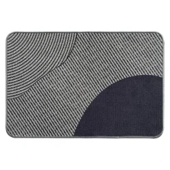 Tapis Multi-Usage|LUANCE Tapis antidérapant velours (40 x 60 cm) Dune Gris