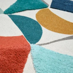 Tapis De Chambre/Salon|STOF Tapis coton (60 x 90 cm) Blokken Multicolore