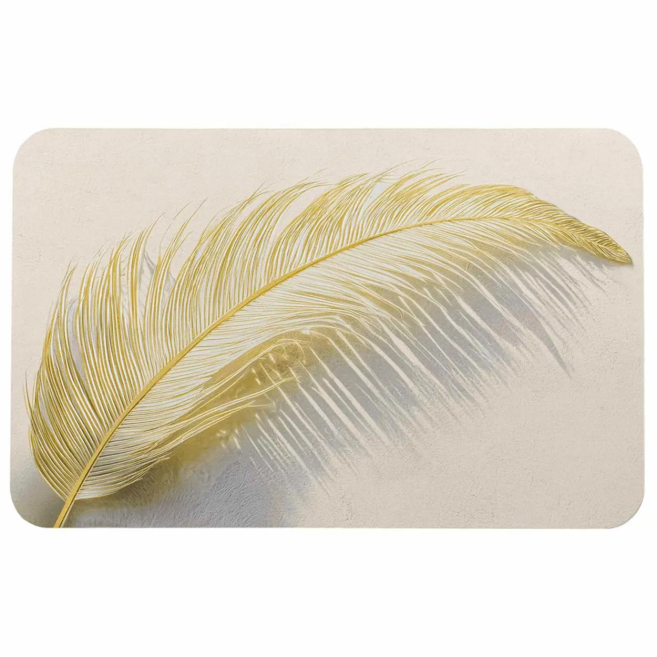 Linge De Bain|Tapis De Bain|douceur d'intu017drieur Tapis de bain antidérapant (80 x 50 cm) Angelica Ecru