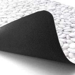 Linge De Bain|Tapis De Bain|douceur d'intu017drieur Tapis de bain antidérapant (50 x 120 cm) Leandra Gris