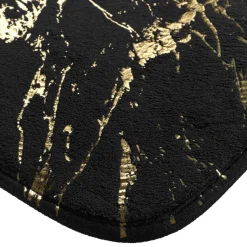 Linge De Bain|Tapis De Bain|douceur d'intu017drieur Tapis de bain antidérapant (45 x 75 cm) Aquamarbre Noir