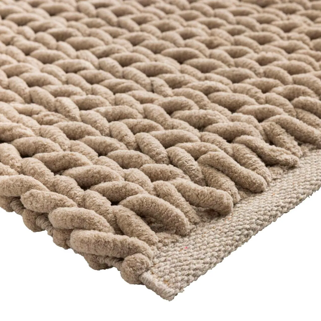 Linge De Bain|Tapis De Bain|douceur d'intu017drieur Tapis de bain en coton (50 x 80 cm) Ariel Beige