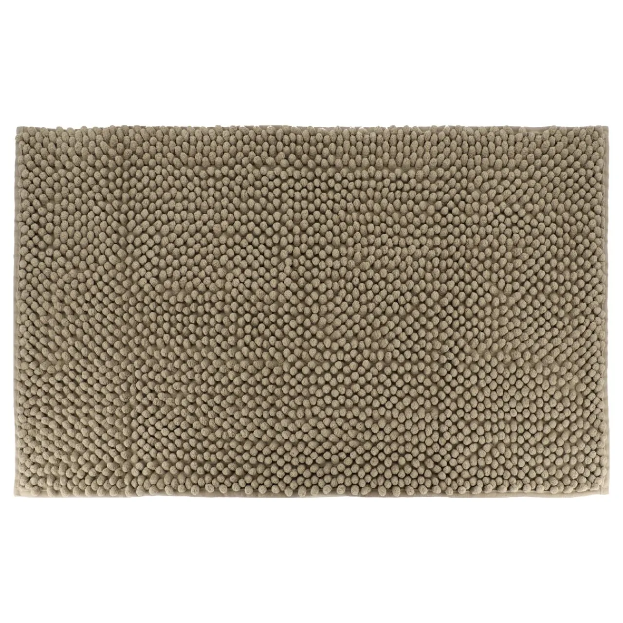 Linge De Bain|Tapis De Bain|TENDANCE Tapis de bain microfibre (50 x 80 cm) Boules Taupe