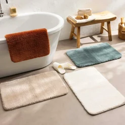 Linge De Bain|Tapis De Bain|douceur d'intu017drieur Tapis de bain microfibre (50 x 80 cm) Mael Ecru