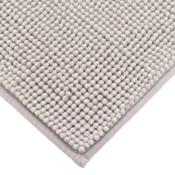 Linge De Bain|Tapis De Bain|TENDANCE Tapis de bain microfibre (45 x 75 cm) Boules Gris clair