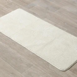 Tapis Salle De Bain/Wc|TENDANCE Tapis de bain microfibre (50 x 120 cm) Hiro Ecru