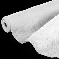 Cache Pied Sapin|Feeric Lights & Christmas Tapis de neige rectangulaire (300 x 30 cm) pailletté Blanc