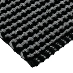 Tapis De Chambre/Salon|TENDANCE Tapis de salon coton (50 x 90 cm) Mimetisme Gris et noir Anthracite