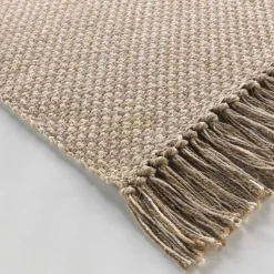 Tapis De Chambre/Salon|DOUCEUR D'INTERIEUR Tapis de salon coton (50 x 80 cm) Pietro Marron