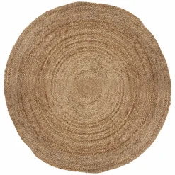 Tapis De Chambre/Salon|ATMOSPHERA Tapis de salon jute rond (120 cm) Gio Beige