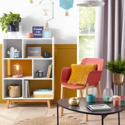 Tapis De Chambre/Salon|ATMOSPHERA Tapis de salon jute rond (80 cm) Lurex Cosy Beige