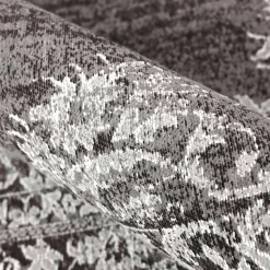 Tapis De Chambre/Salon|EMINZA Tapis de salon rectangulaire jacquard (160 x 230 cm) Sana Gris