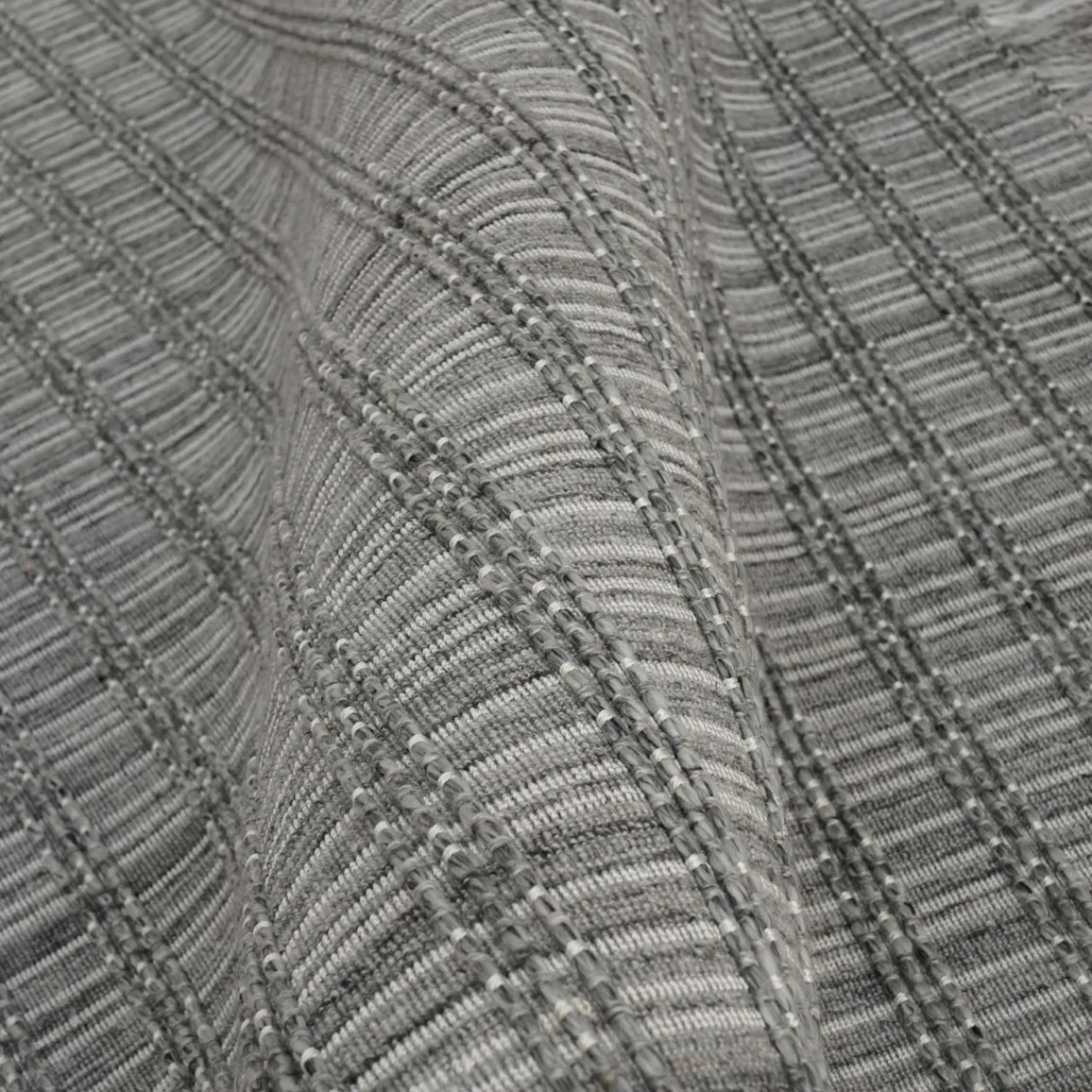 Tapis De Chambre/Salon|EMINZA Tapis de salon rectangulaire matière recyclée (160 x 230 cm) Priya Gris