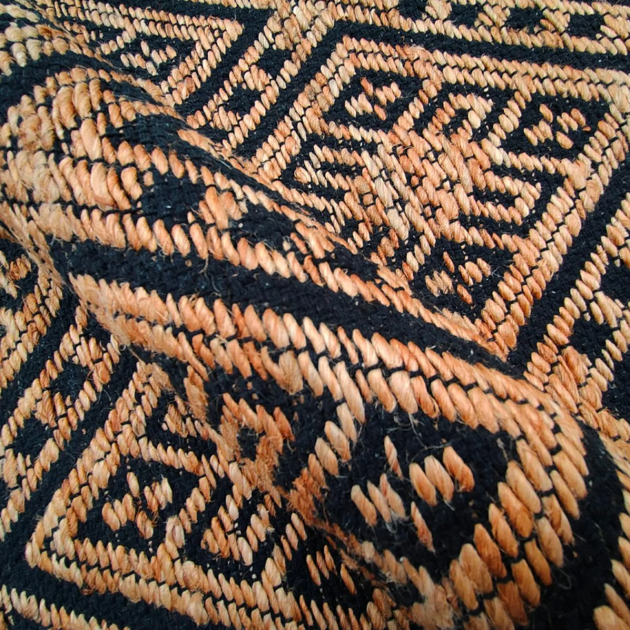 Tapis De Chambre/Salon|EMINZA Tapis de salon rectangulaire jute tissée main (140 x 200 cm) Meera Beige