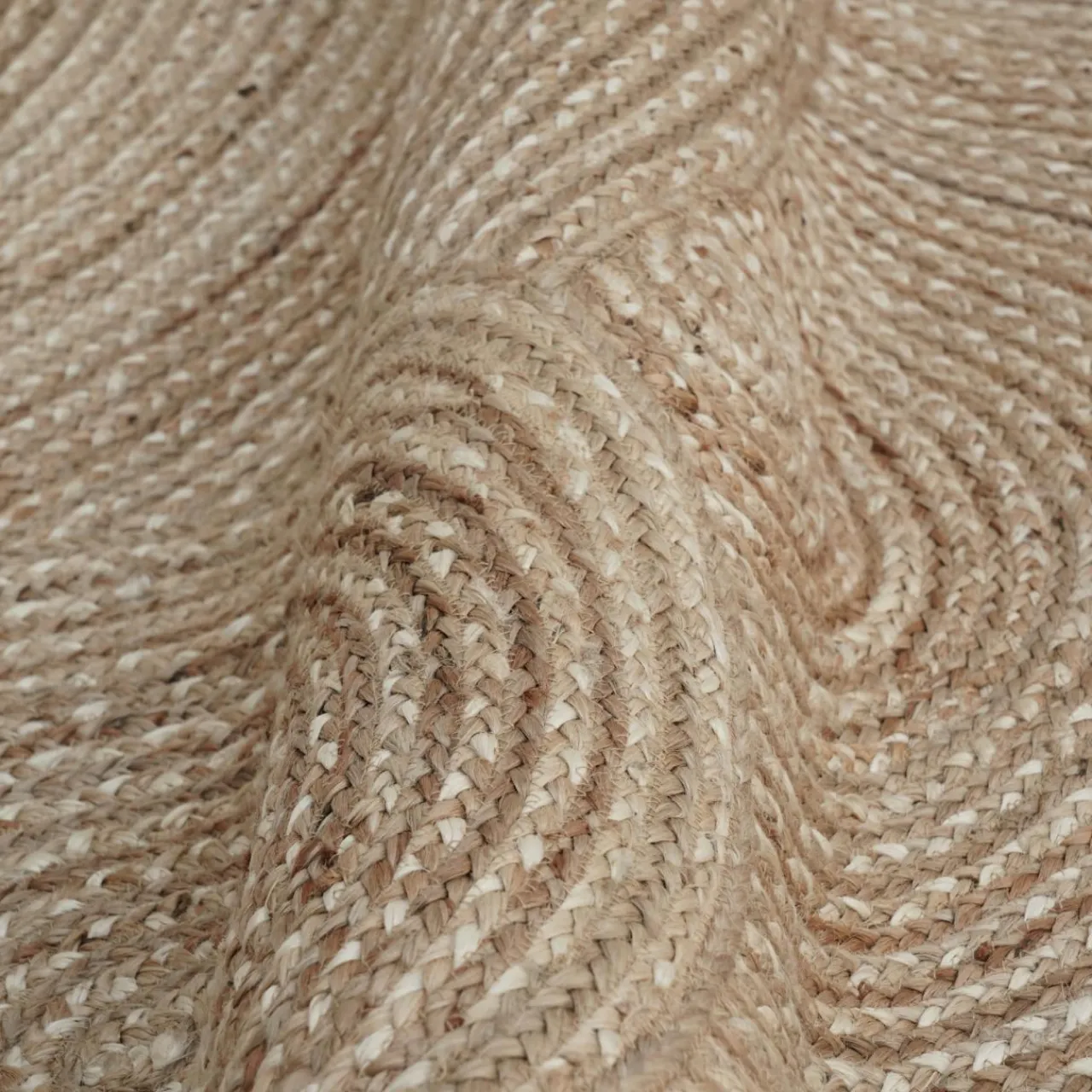 Tapis De Chambre/Salon|EMINZA Tapis de salon rectangulaire jute tressée (200 x 300 cm) Neha Beige