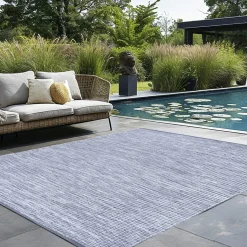 Tapis D'Extérieur|Tapis D'Extérieur|L'EFFET PAPILLON Tapis d'extérieur rectangulaire (160 x 230 cm) Bono Gris Graphite