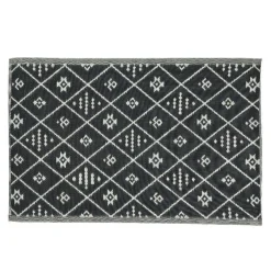 Tapis D'Extérieur|Tapis D'Extérieur|#N/A Tapis d'extérieur rectangulaire (180 x 120 cm) Inca Noir
