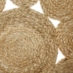 Tapis De Chambre/Salon|ATMOSPHERA Tapis jute rond (80 cm) Giusti naturel Beige