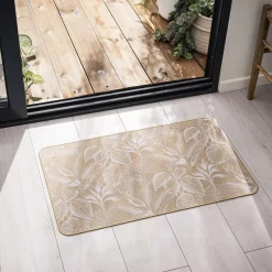 Tapis De Cuisine|Tapis Multi-Usage|douceur d'intu017drieur Tapis tissé antidérapant (45 x 75 cm) Stylis Blanc