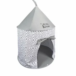 Tipi Et Cabane|Petit Meuble Enfant|HOME DECO KIDS Tente Pop up enfant (H135 cm) e Gris