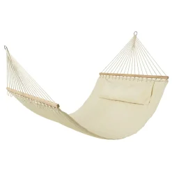 Hamac Et Accessoires|#N/A Toile de hamac 2 places avec coussin Évasion Crème Beige
