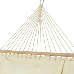 Hamac Et Accessoires|#N/A Toile de hamac 2 places avec coussin Évasion Crème Beige