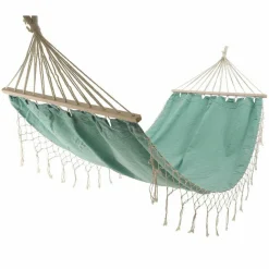 Hamac Et Accessoires|#N/A Toile de hamac Frangi aqua Bleu