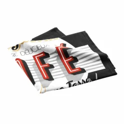 Accessoire Cuisine|DOUCEUR D'INTERIEUR Torchon (70 cm) Degustez Noir