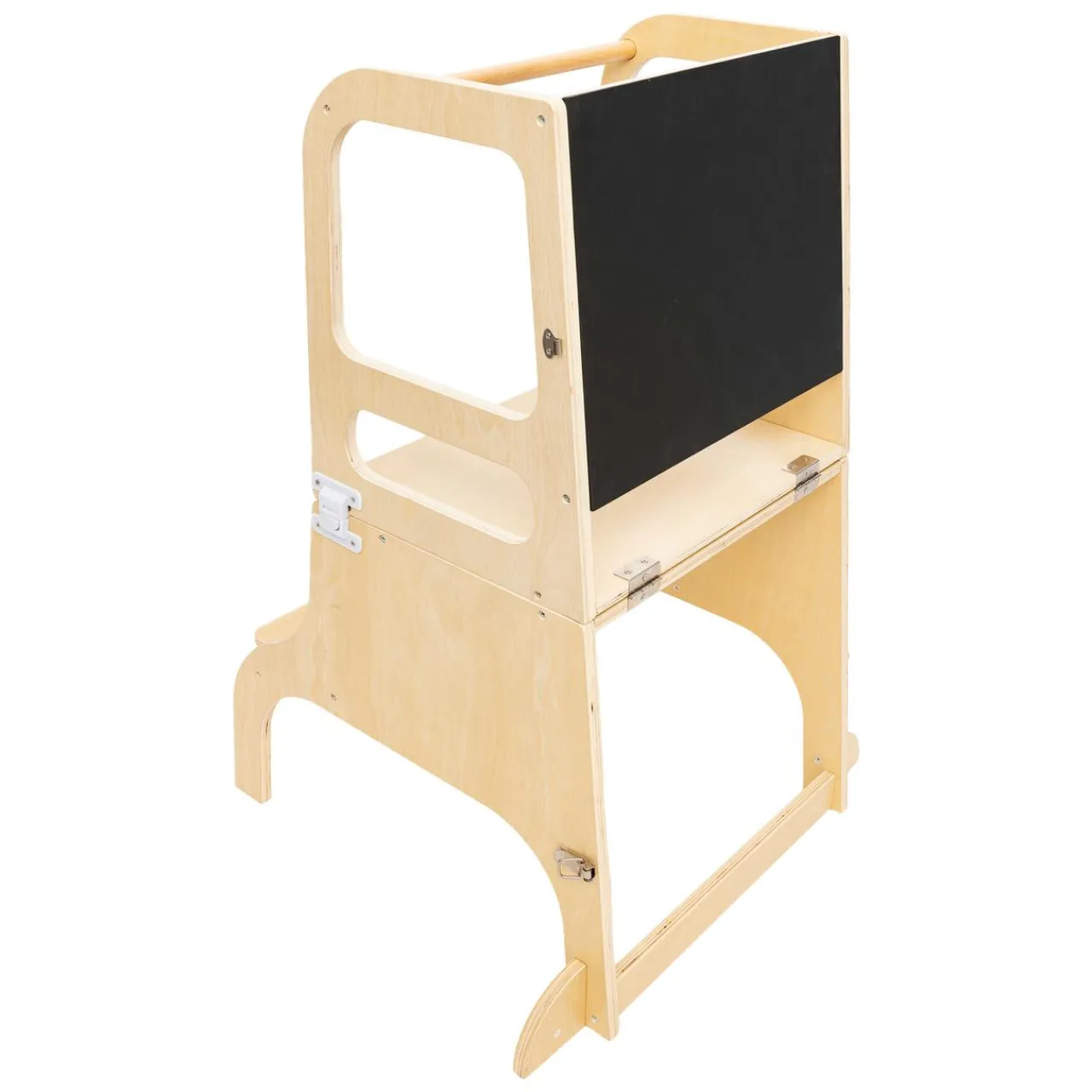 Petit Meuble Enfant|Atmosphera cru017dateur d'intu017drieur for kids Tour d'observation bureau bois (H91 cm) Alba Marron