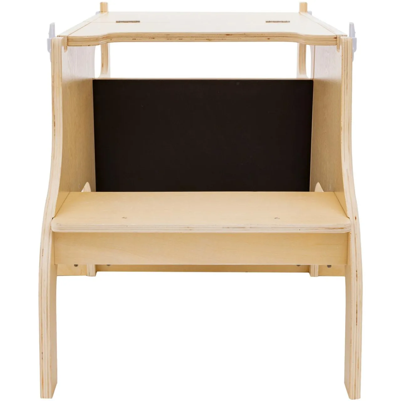 Petit Meuble Enfant|Atmosphera cru017dateur d'intu017drieur for kids Tour d'observation bureau bois (H91 cm) Alba Marron