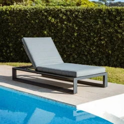 Transat|MOBELLIA Transat en aluminium Elba Gris Anthracite