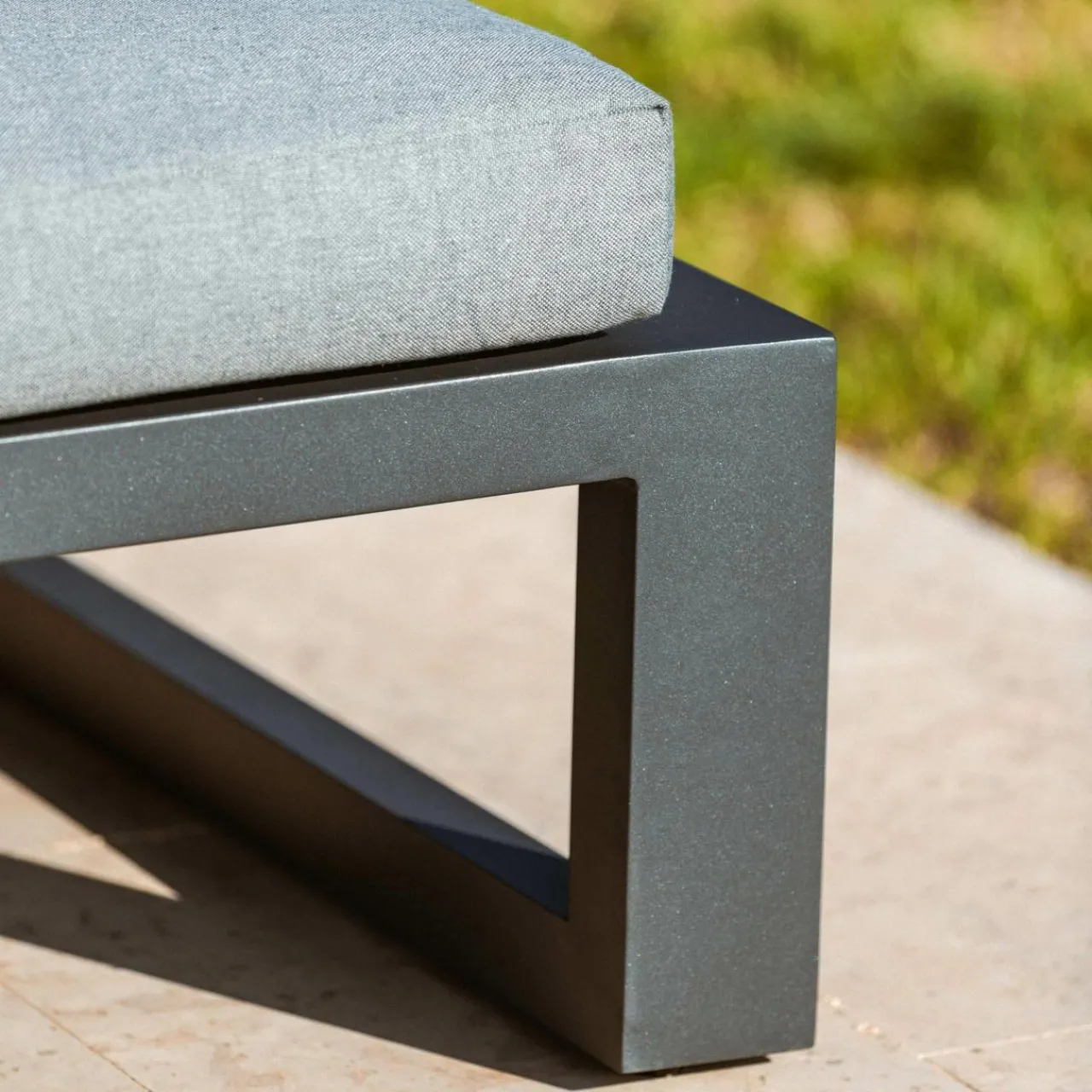 Transat|MOBELLIA Transat en aluminium Elba Gris Anthracite