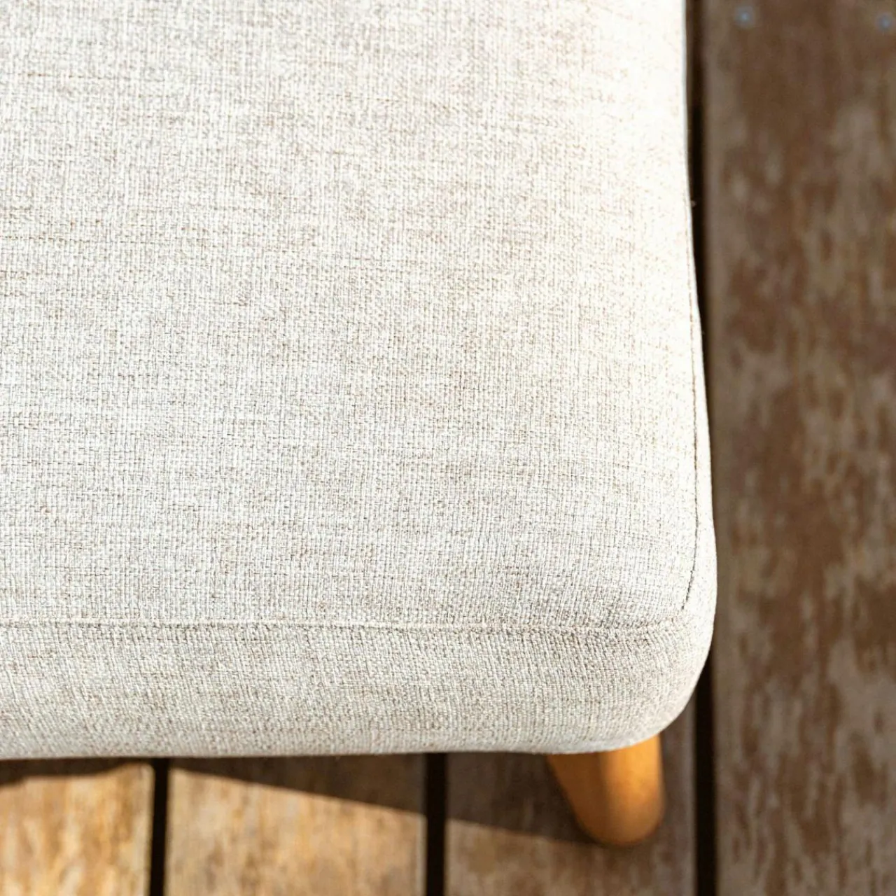 Transat|MOBELLIA Transat en aluminium Monte Carlo et taupe Blanc