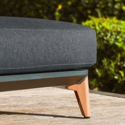 Transat|MOBELLIA Transat en aluminium Monte Carlo Gris Anthracite