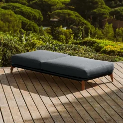 Transat|MOBELLIA Transat en aluminium Monte Carlo Gris Anthracite