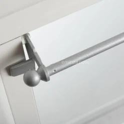 Tringle Voilage Et Support|LUANCE Tringle extensible Fix'vit (30 à 50 cm) Argent