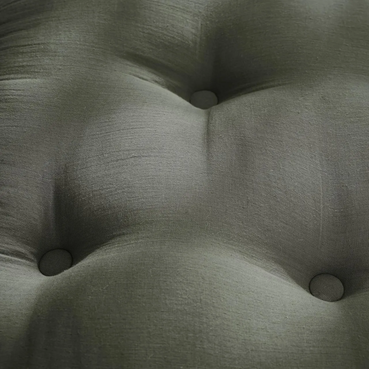 Tête-De-Lit|EMINZA Tête de lit coussin gaze de coton (80 x 50 cm) Gaïa Vert romarin