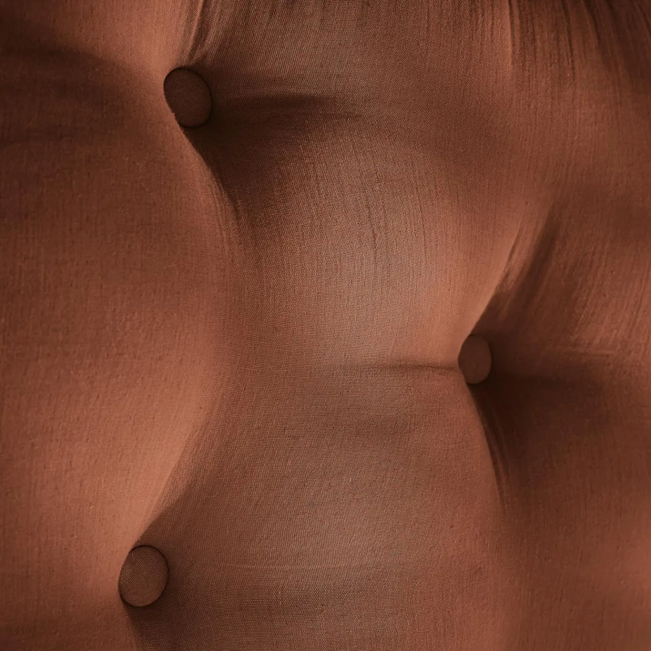 Tête-De-Lit|EMINZA Tête de lit coussin gaze de coton (80 x 50 cm) Gaïa Terracotta